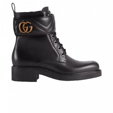 Gucci Wmns Ankle Boot 'Double G - Black'