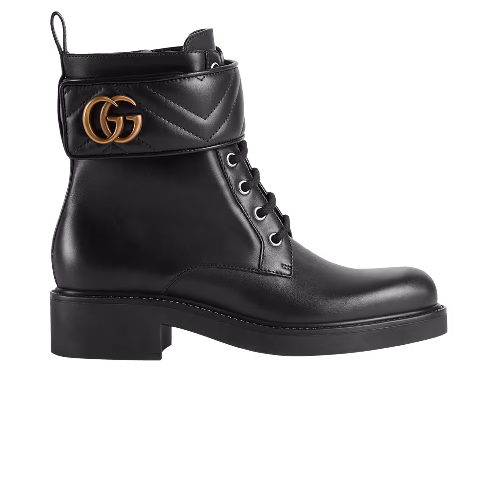 Gucci Women's Ankle Boot Double G - Black