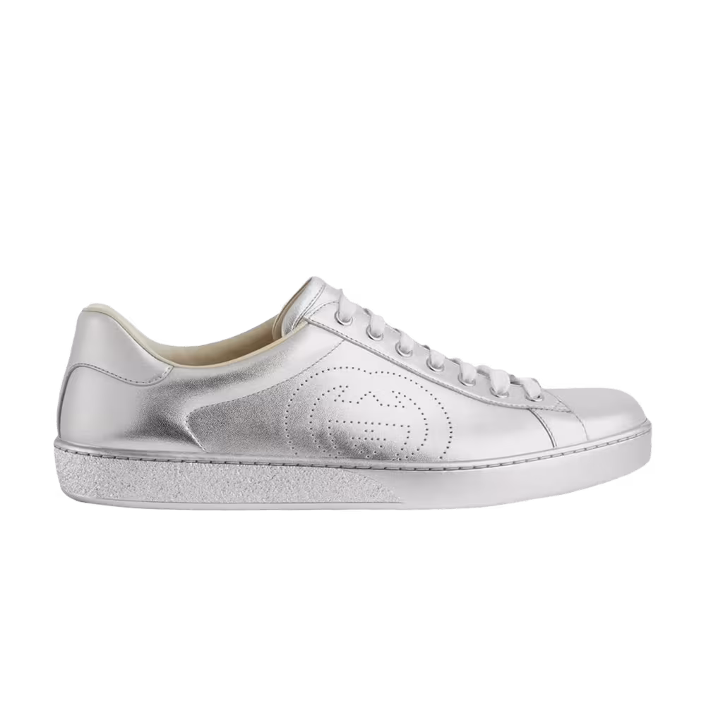 Gucci Ace Metallic Silver
