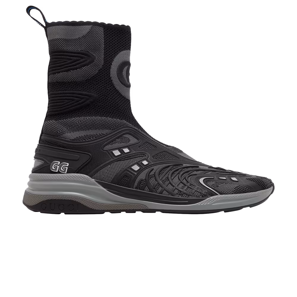 Gucci Ultrapace R Mid Black Grey