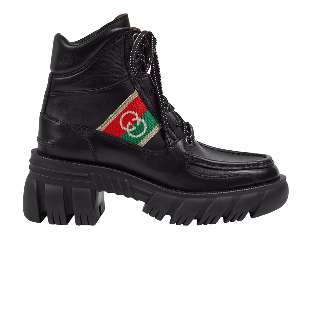 Gucci Women's Ankle Boot Interlocking G - Black