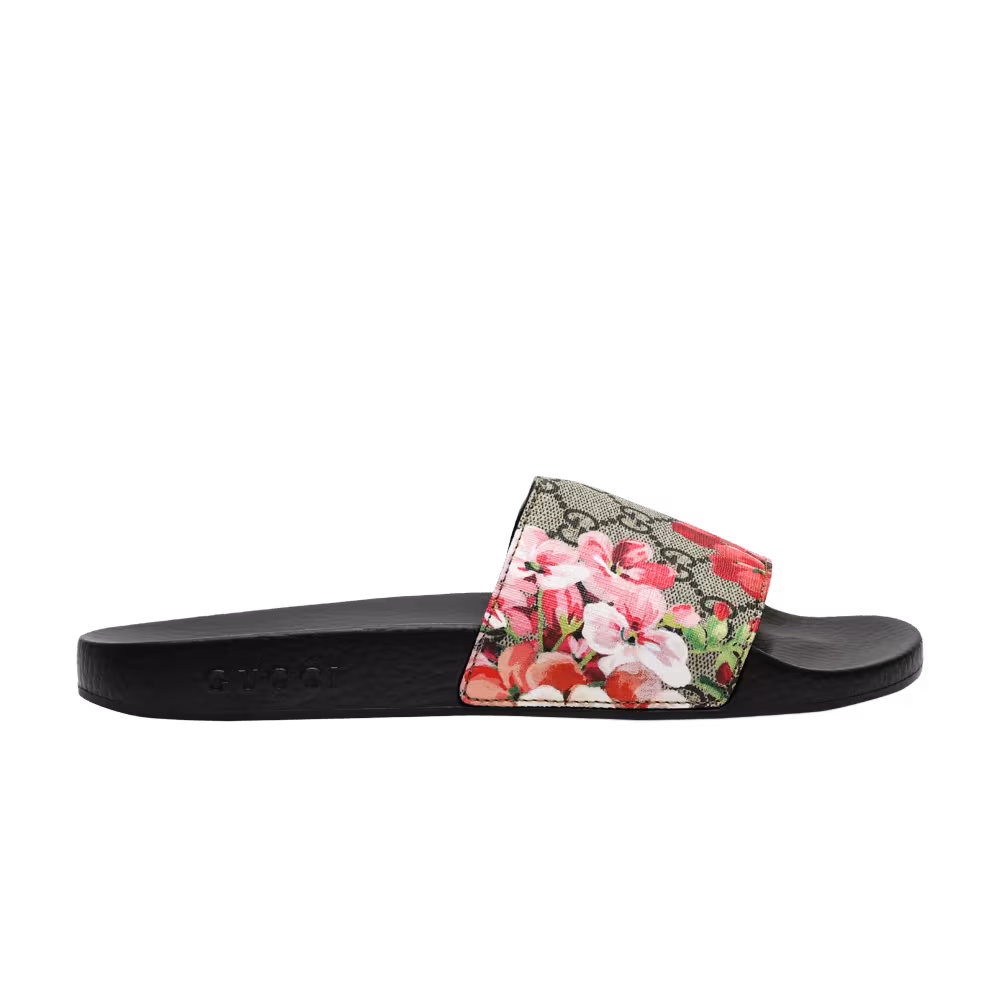 Gucci Women's GG Supreme Slide Blooms