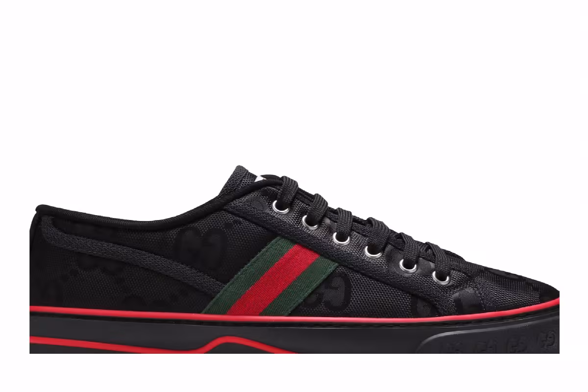 Gucci Tennis 1977 Off the Grid Low Black, view 3