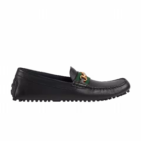 Gucci Driver 'Horsebit - Black Green Red'