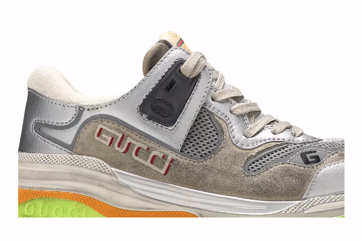 Gucci Ultrapace Silver Metallic, view 3