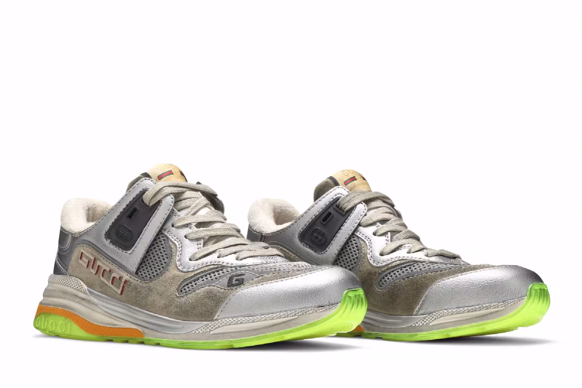 Gucci Ultrapace Silver Metallic, view 9
