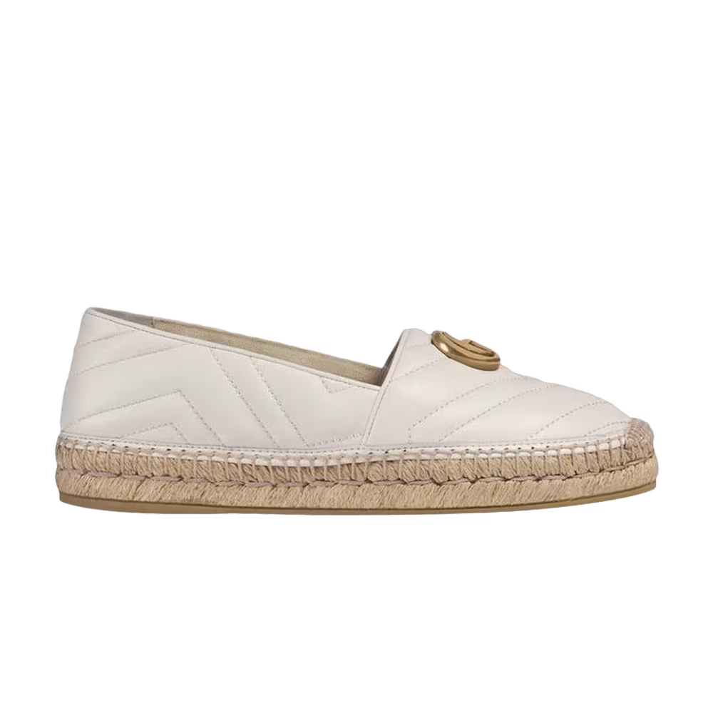 Gucci Women's GG Espadrilles Great White