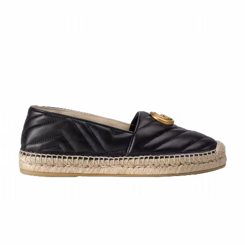 Gucci Wmns GG Espadrilles 'Black'