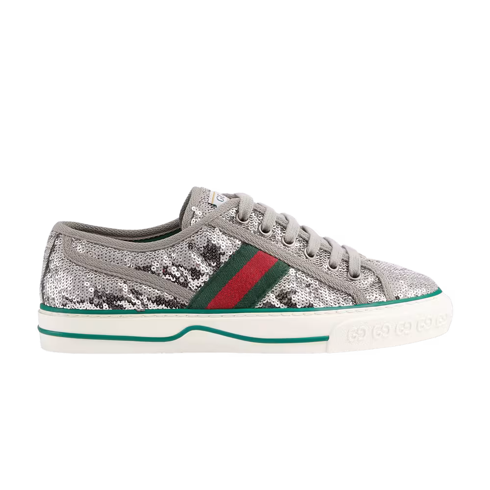 Gucci Women's Tennis 1977 Sequin - Silver