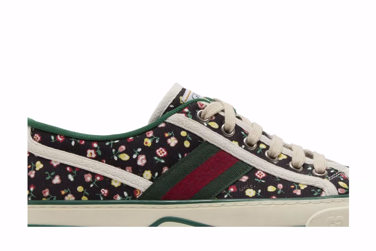 Liberty of London x Gucci Women's Tennis 1977 Floral - Black, view 3