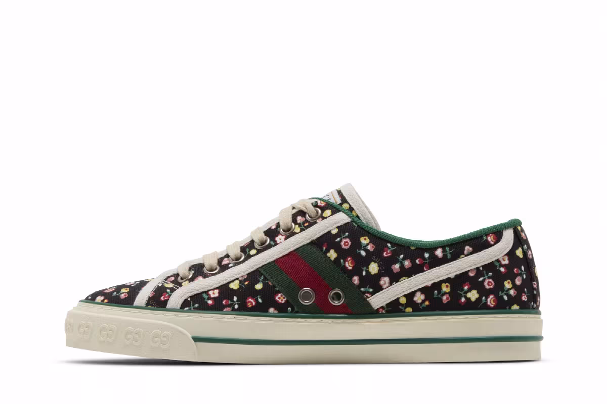 Liberty of London x Gucci Women's Tennis 1977 Floral - Black, view 4