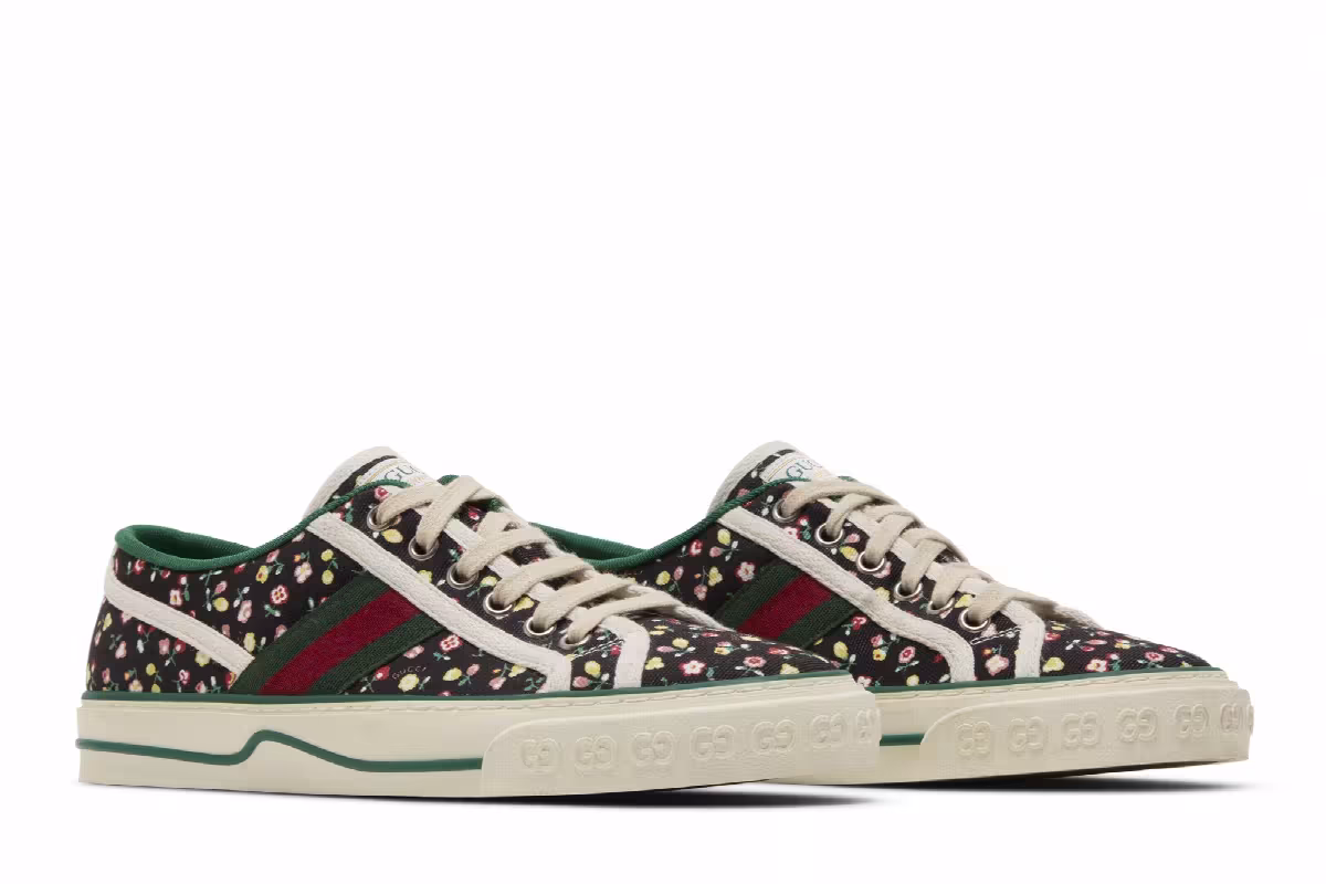Liberty of London x Gucci Women's Tennis 1977 Floral - Black, view 9