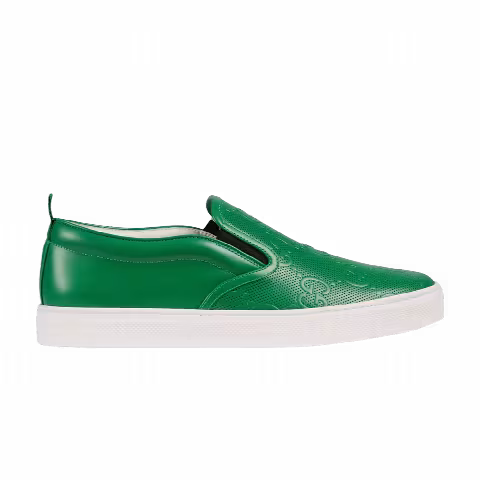 Gucci Slip-On 'GG Embossed - Green'