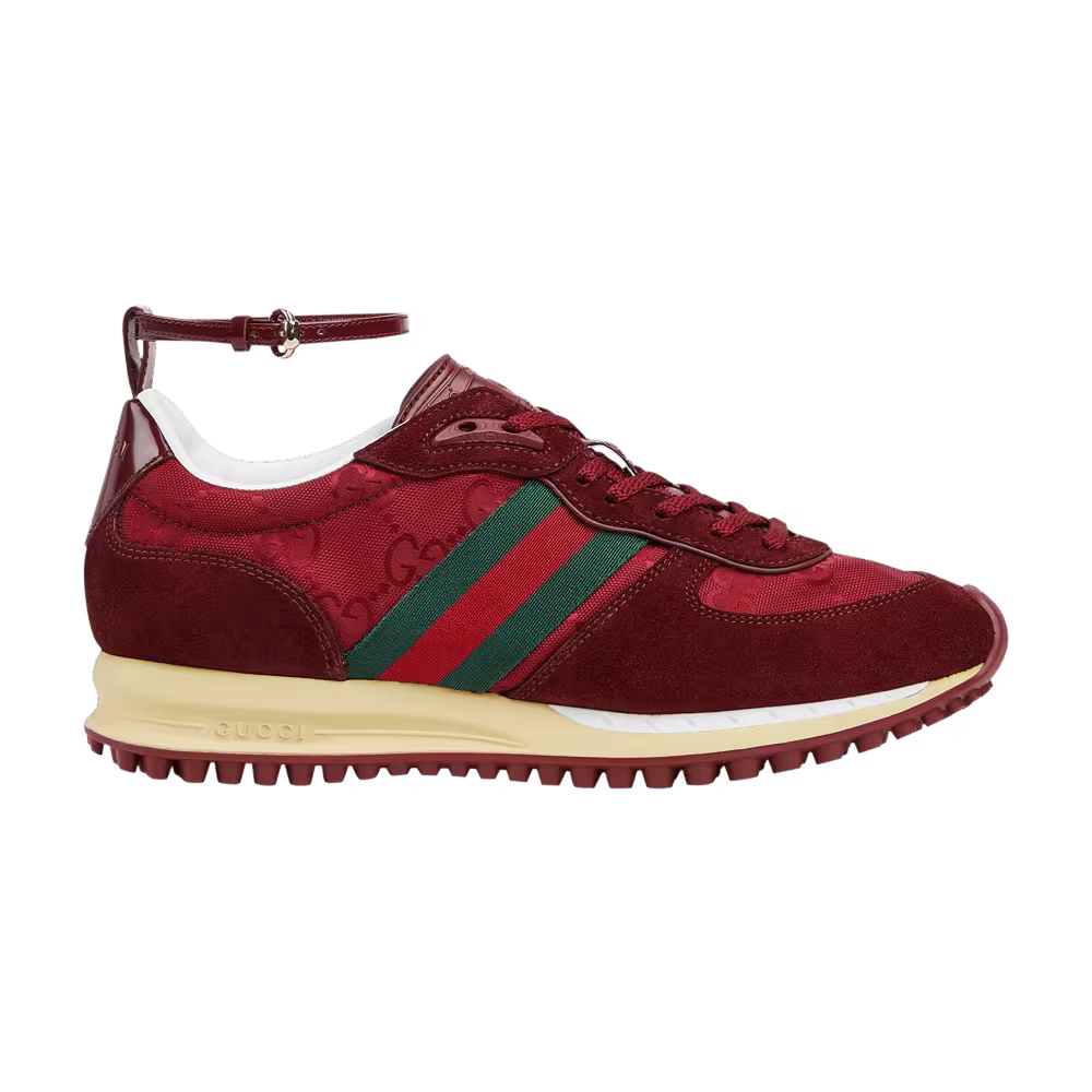 Gucci Women's Re-Motion Trainer GG - Rosso Ancora