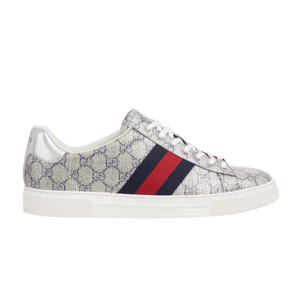 Gucci Ace GG Supreme Canvas - Beige Blue