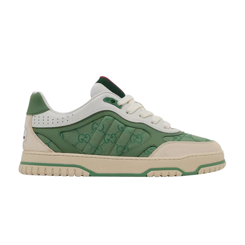 Gucci Re-Web Sneaker GG Canvas - Ivory Green