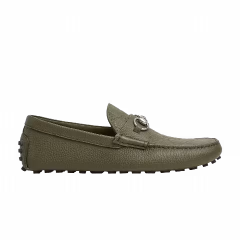 Gucci Driver 'Horsebit - Forest Green'