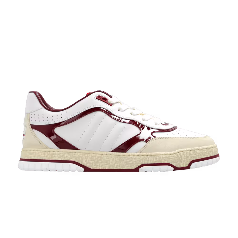 Gucci Re-Web Trainer White Red