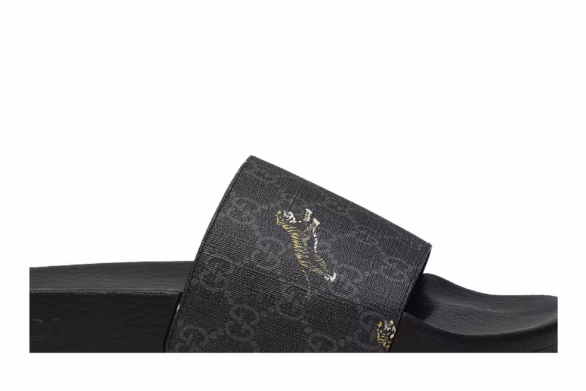 Gucci GG Supreme Slide Tiger, view 3