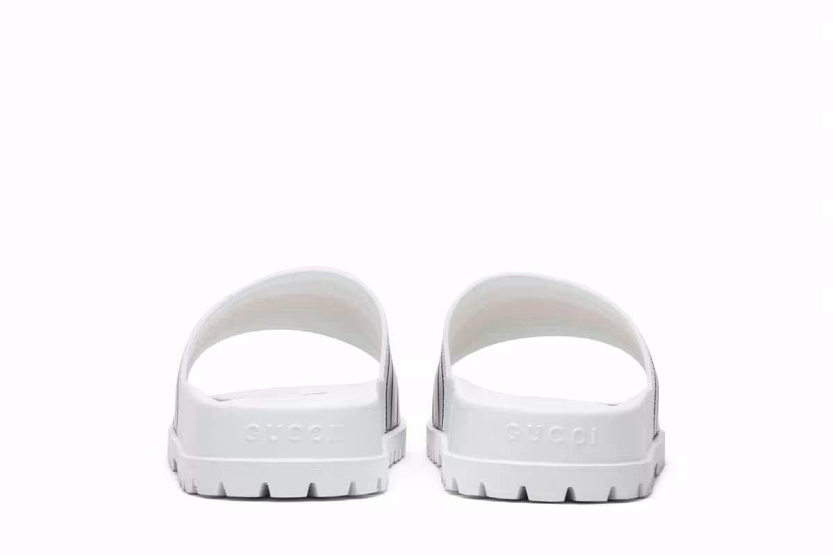 Gucci Web Slide White, view 7