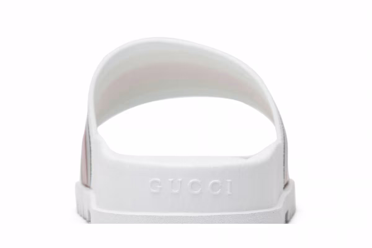 Gucci Web Slide White, view 8