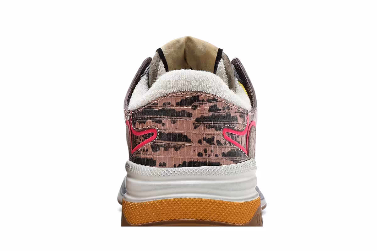 Gucci Women's Ultrapace Pink Tejus Printed, view 8