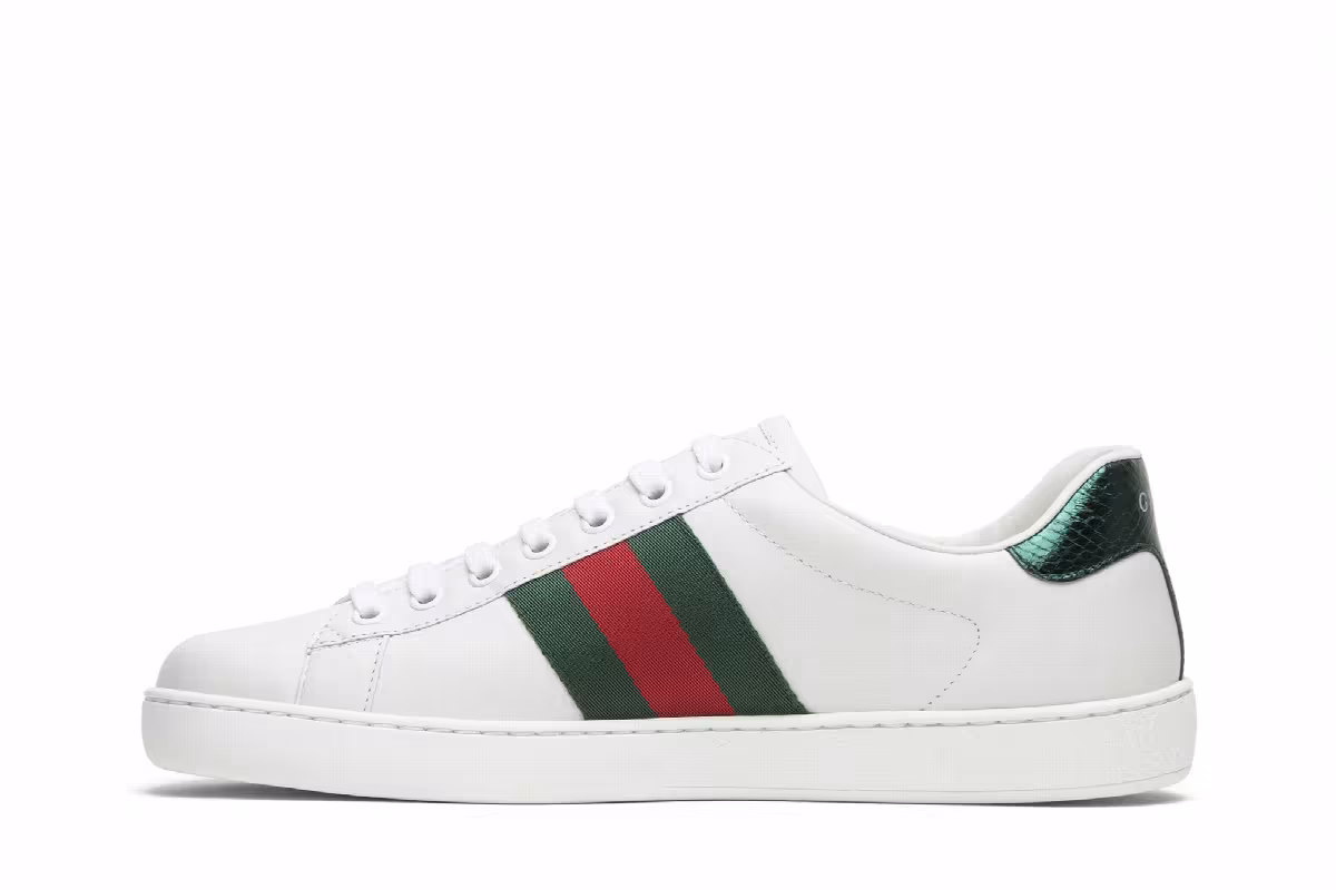 Gucci Ace Embroidered Bee, view 4
