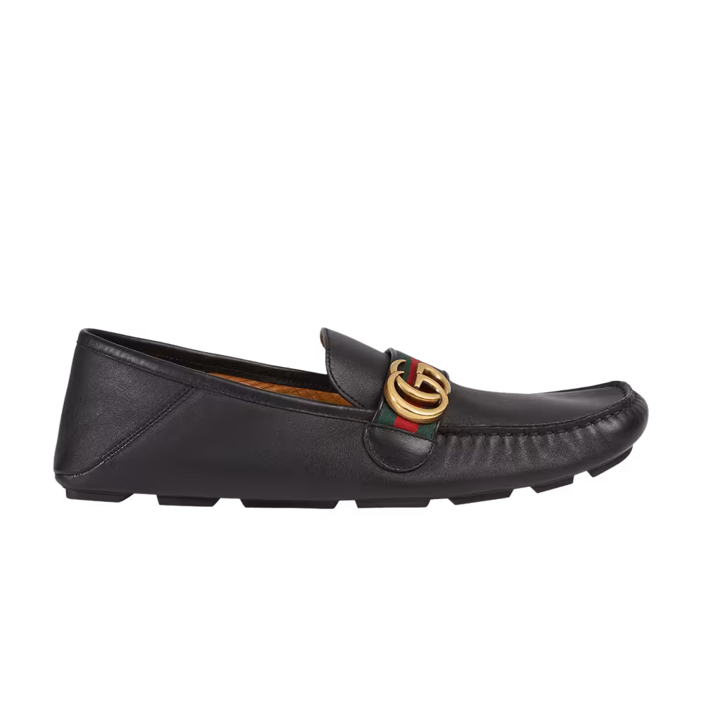 Gucci Noel Driver Loafer Black