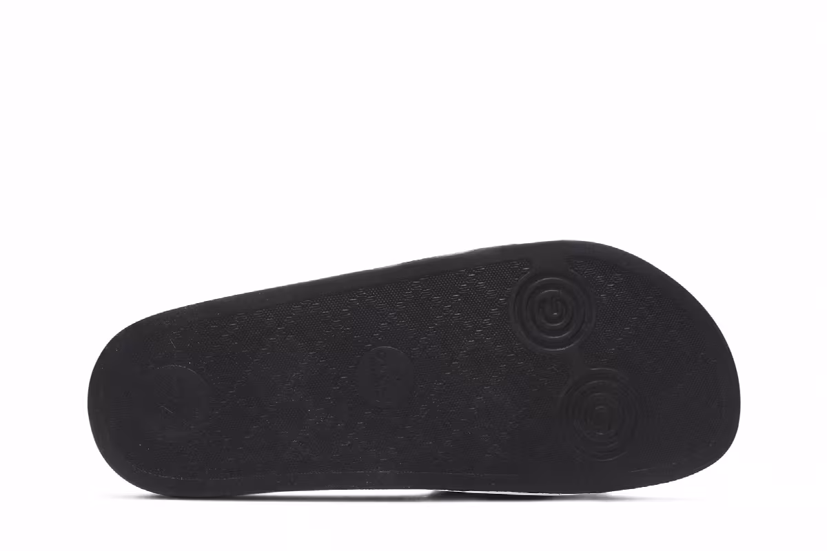 Gucci Stripe Rubber Slide Ecru, view 5