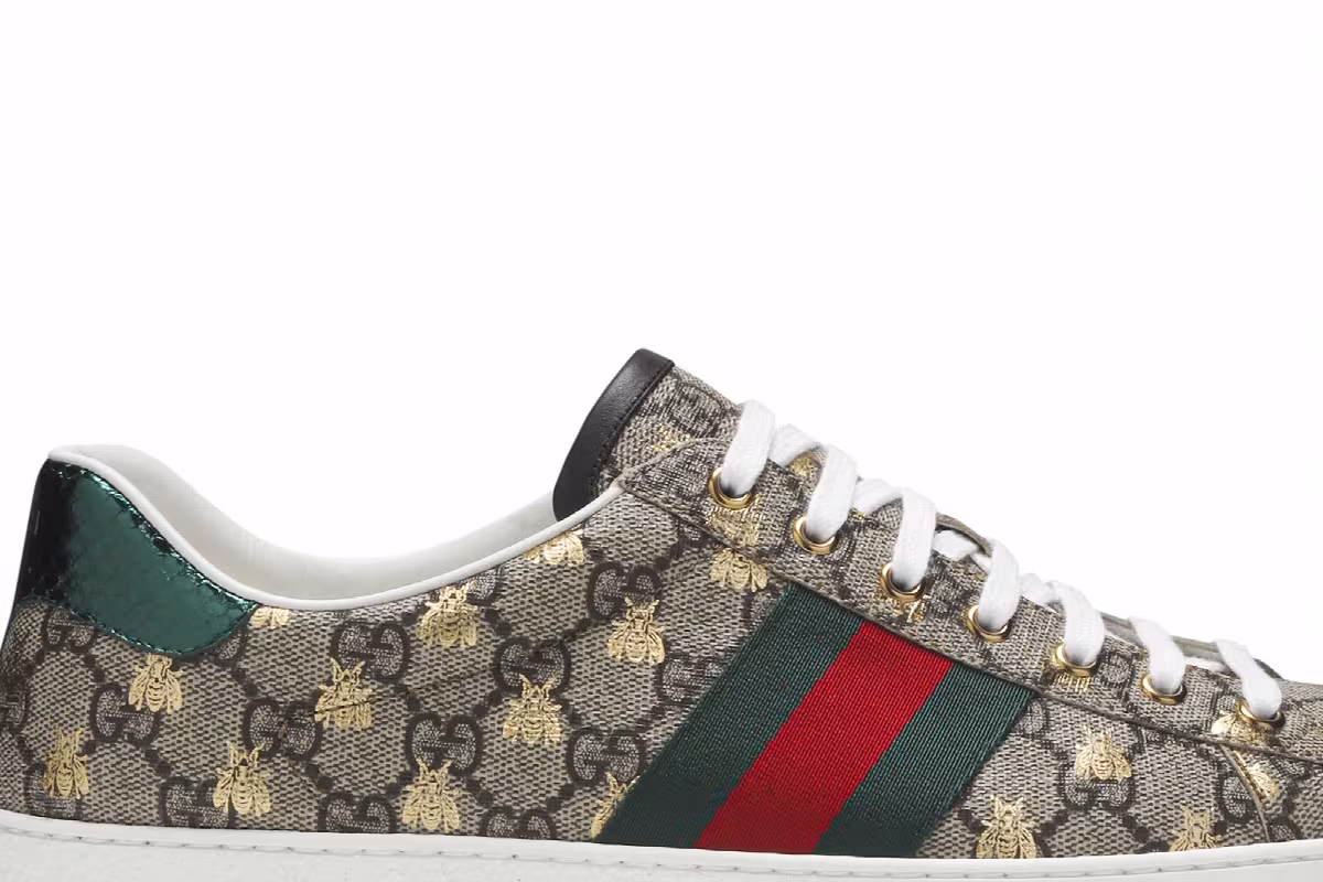 Gucci Ace GG Supreme Bees, view 3