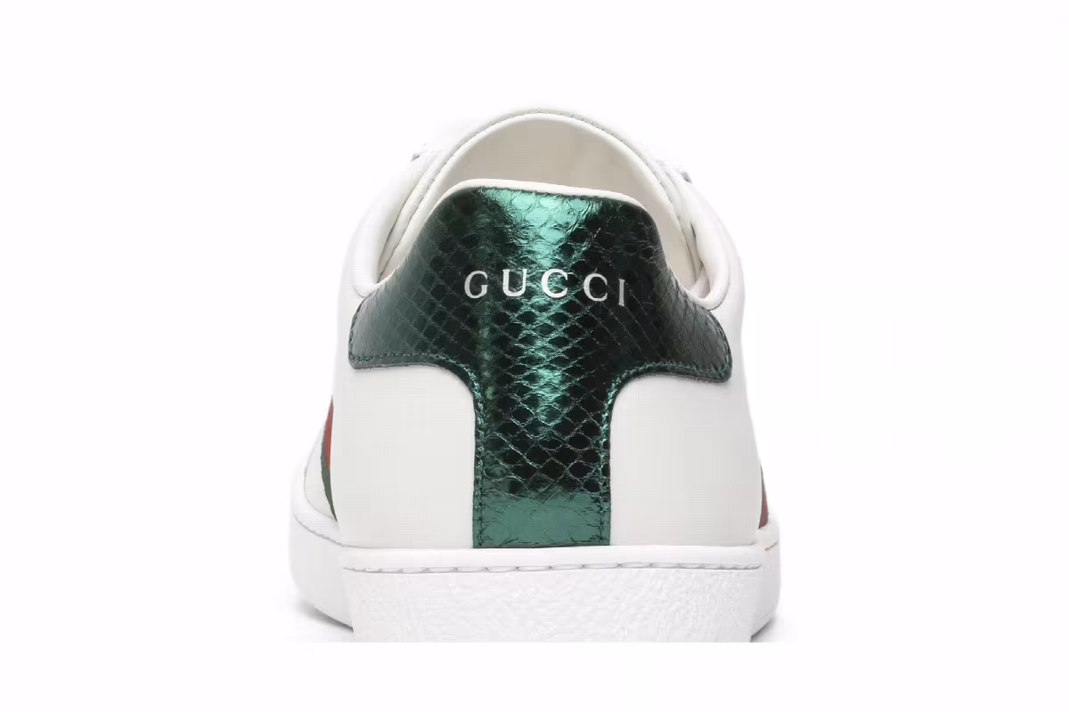 Gucci Women's Ace Embroidered Bee, view 8