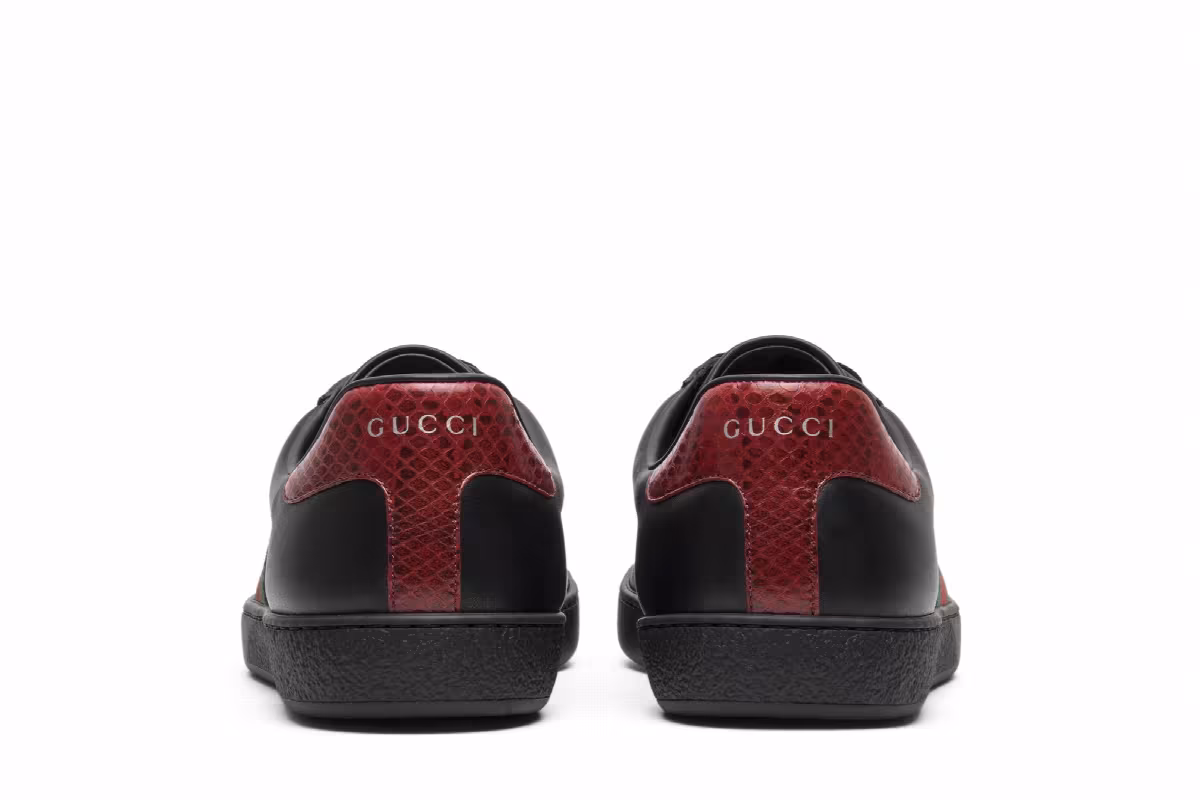 Gucci Ace Leather Black, view 7