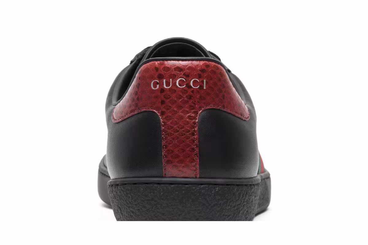 Gucci Ace Leather Black, view 8
