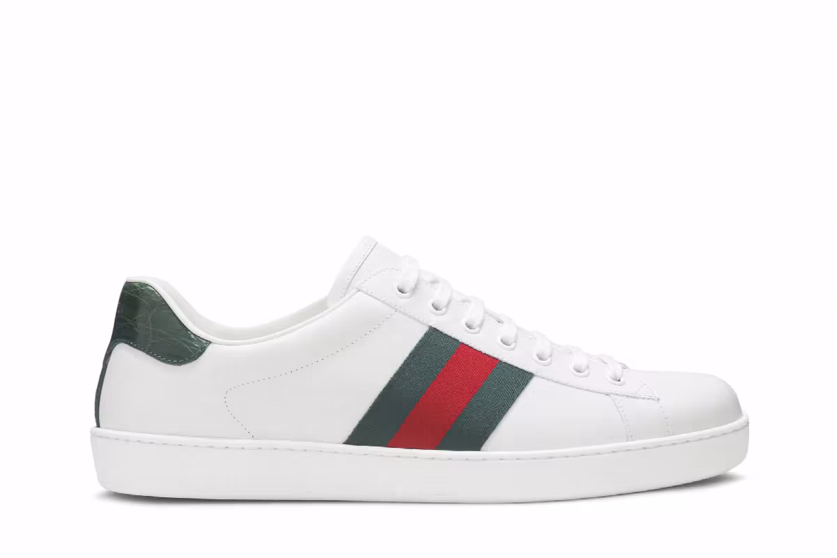 Gucci Ace Leather White, view 2