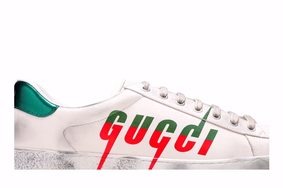 Gucci Ace Gucci Blade - Distressed W, view 3