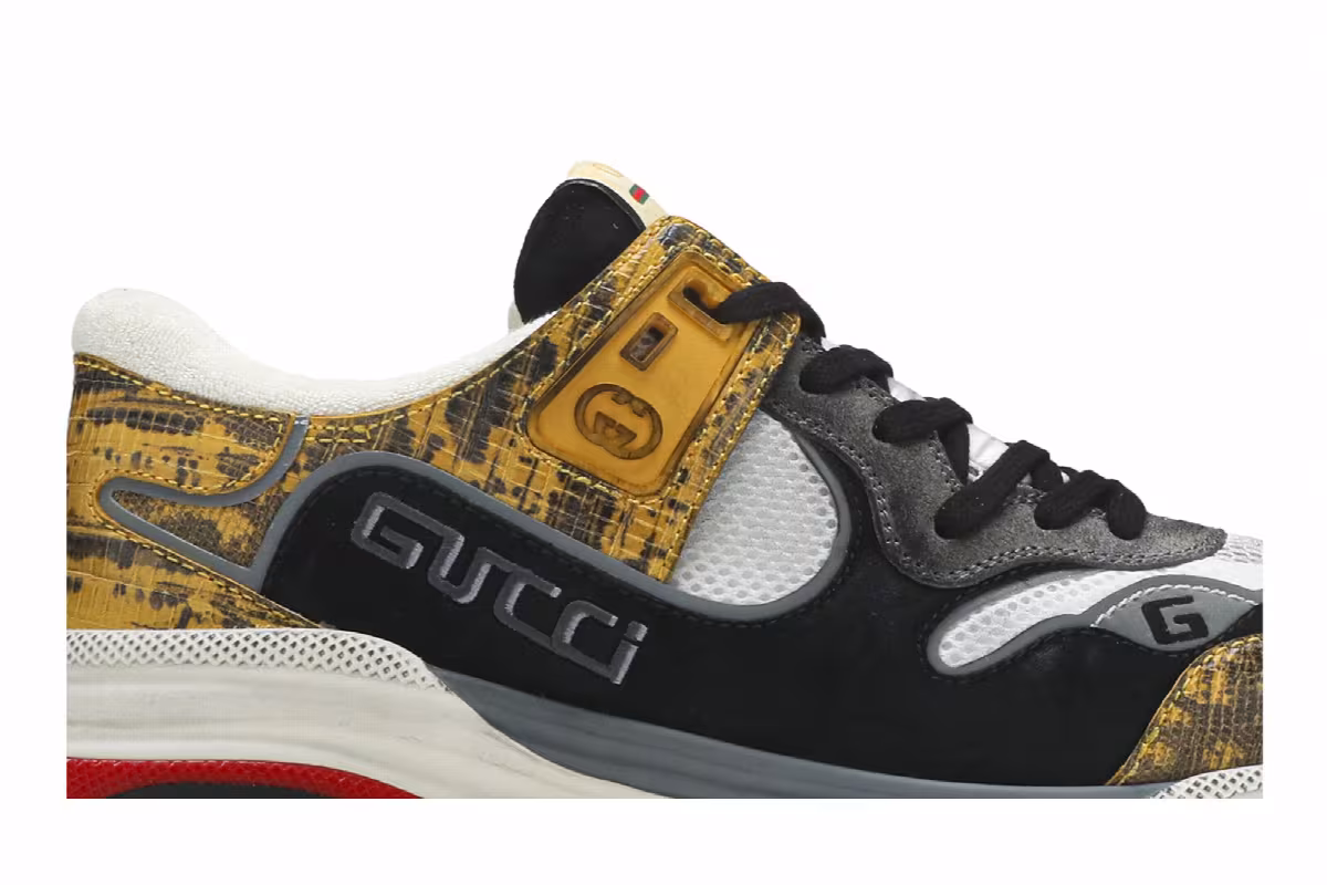 Gucci Ultrapace Yellow Tejus Printed, view 3