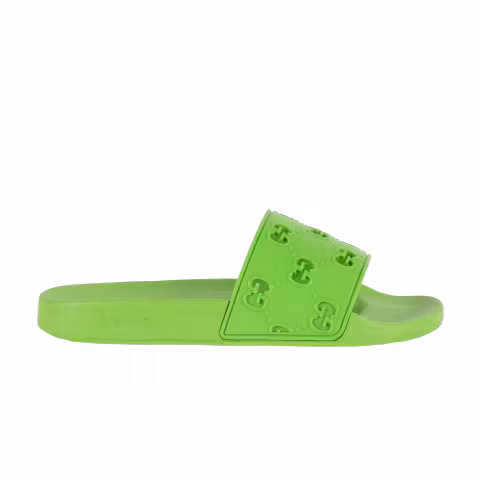 Gucci GG Rubber Slide 'Green'