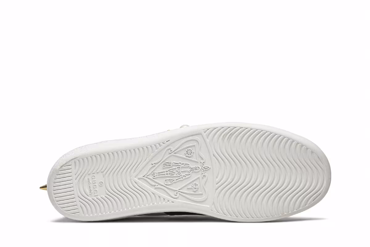 Gucci Women's Ace Studded White, view 5