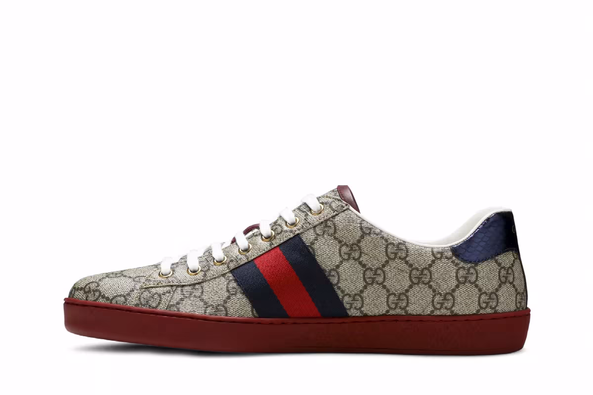 Gucci Ace GG Supreme Beige, view 4
