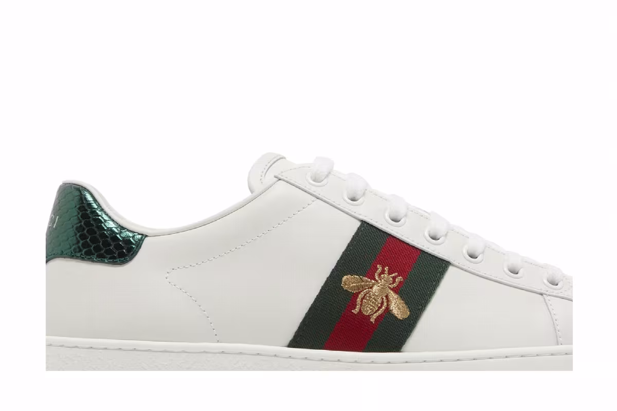 Gucci Women's Ace Embroidered Bee, view 3