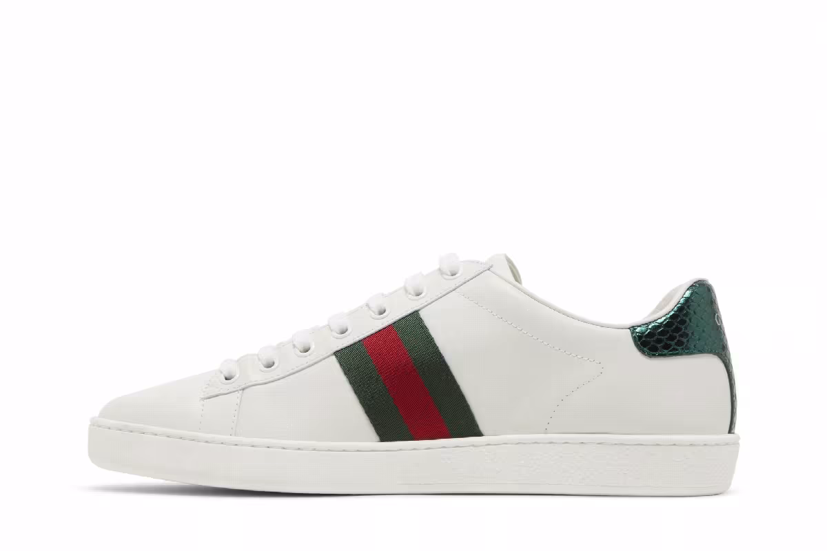 Gucci Women's Ace Embroidered Bee, view 4