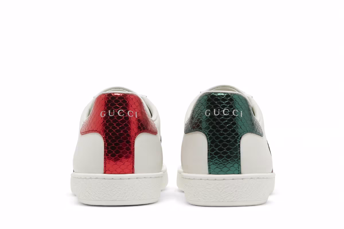 Gucci Women's Ace Embroidered Bee, view 7