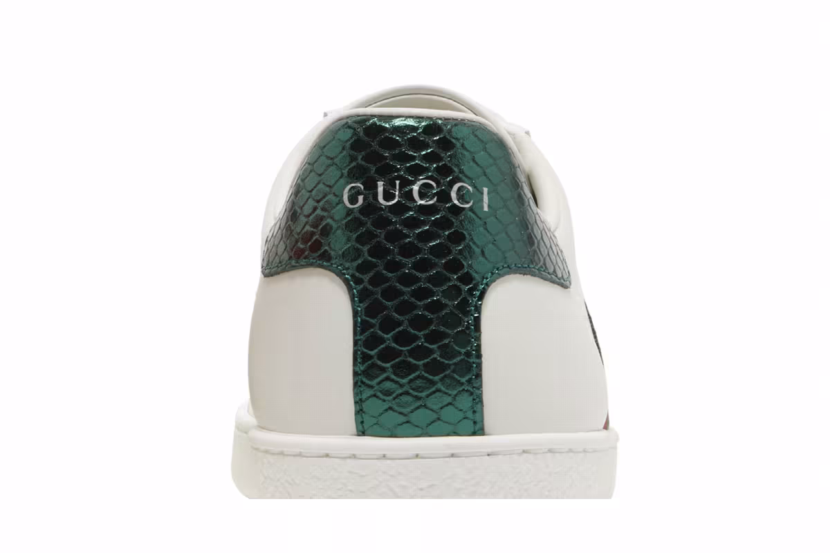 Gucci Women's Ace Embroidered Bee, view 8