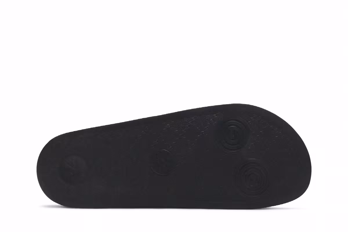 Gucci Logo Rubber Slide Black, view 5