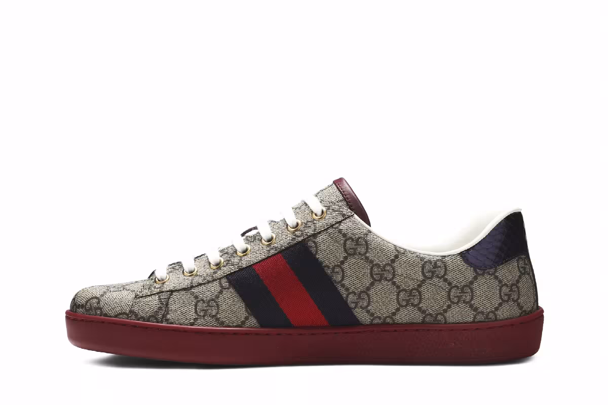Gucci Ace GG Supreme Beige, view 4