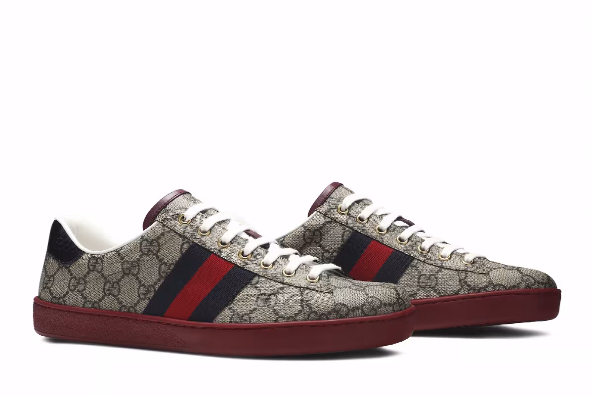 Gucci Ace GG Supreme Beige, view 9