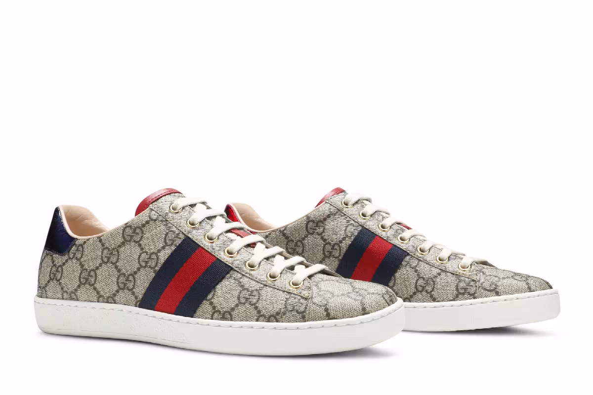 Gucci Women's GG Supreme Beige, view 9