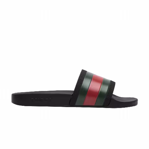 Gucci Pursuit '72 Rubber Slide 'Black'