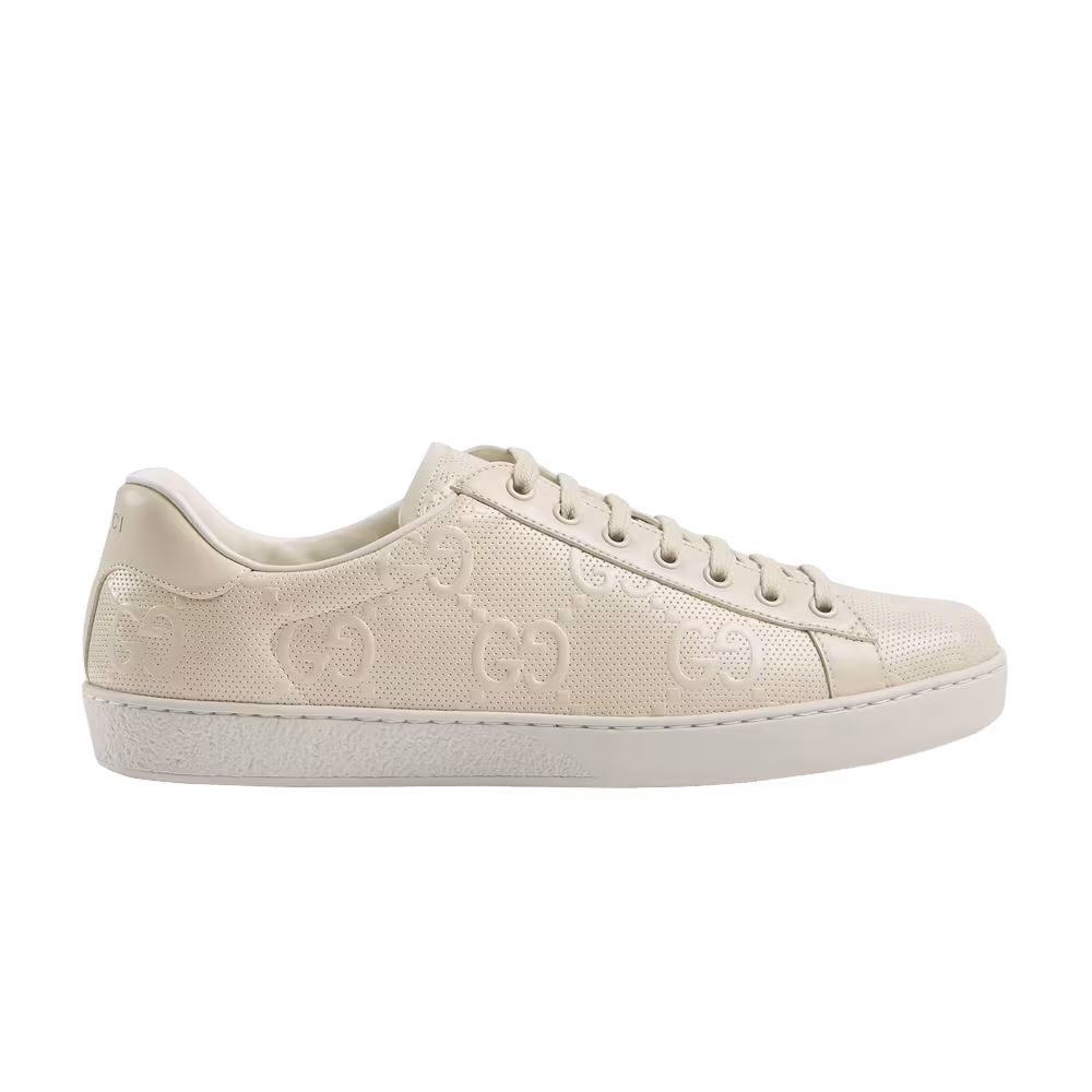 Gucci Ace GG Embossed - White