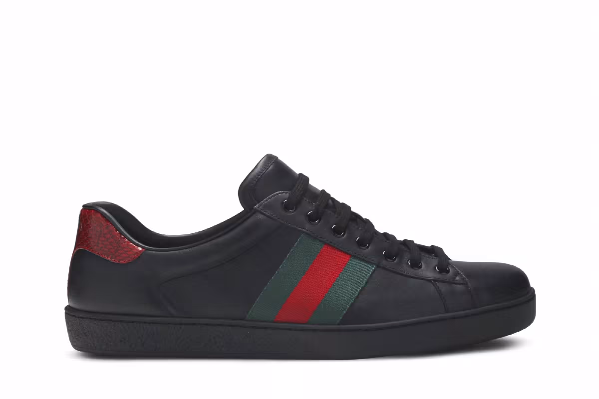 Gucci Ace Leather Black, view 2